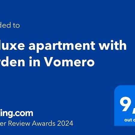 Deluxe Apartment With Garden In Vomero Νάπολη Εξωτερικό φωτογραφία